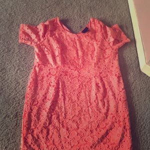 Investments peach dress